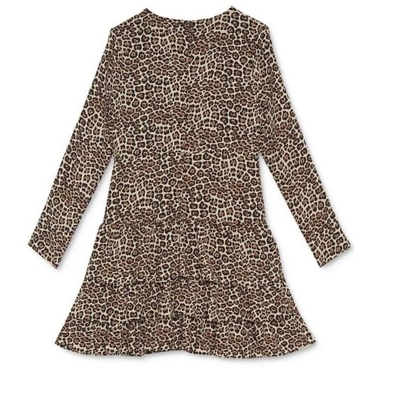 Bardot Junior dress Leopard print Rara ruffled dress - Big kid 18 years - Picture 2 of 3